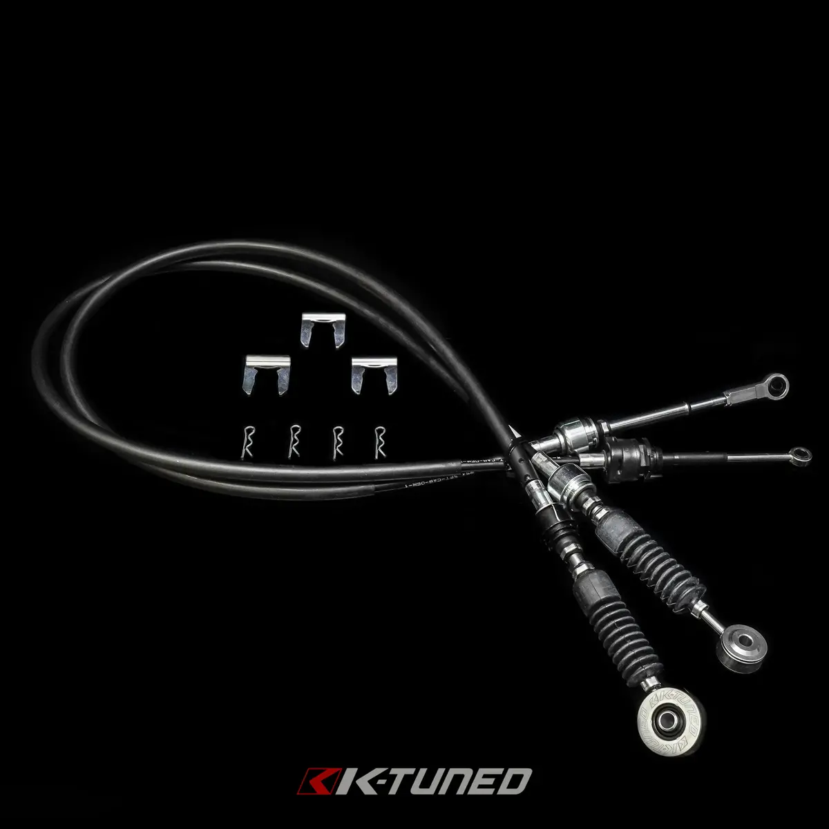 K-Tuned Shifter Cables Rsx Style - Oem Spec W/Spherical Bushing - Sft-Cab-Oem 1