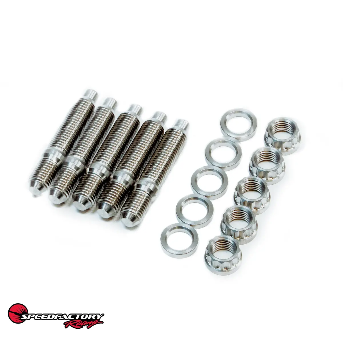 Speedfactory Racing Stainless Steel Exhaust Manifold Stud Kit - K-Series - Sf-02-063-Ss 1