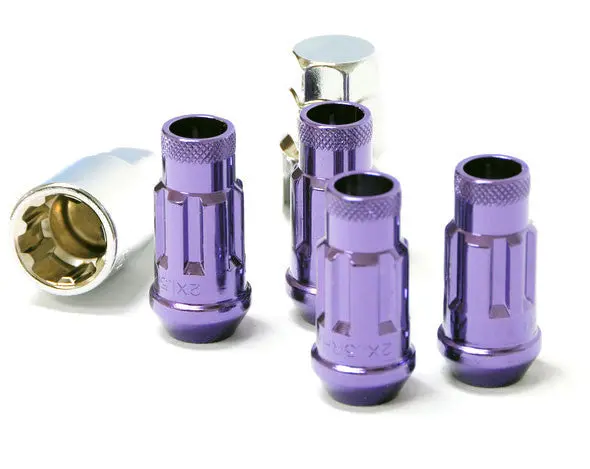 Monster Lug Nut Lock Set - M14x1.50 - Purple - 33002L 1