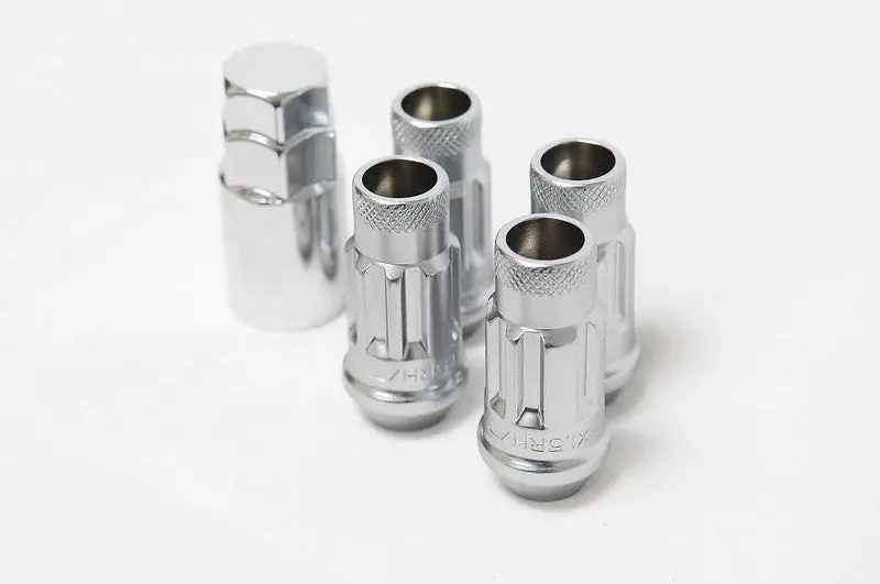 Monster Lug Nut Lock Set - M14x1.50 - Satin Silver - 33002Ss 1