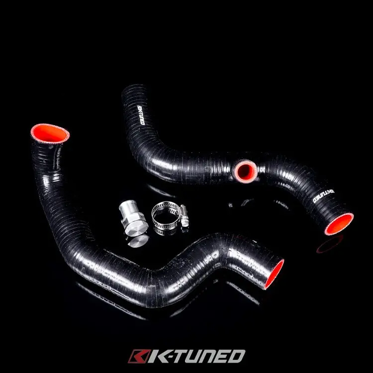 K-Tuned K20 Driver-Side Swap Rad Hose Kit (W/ Fan Bung & Plug) - K92-Kit-D 1