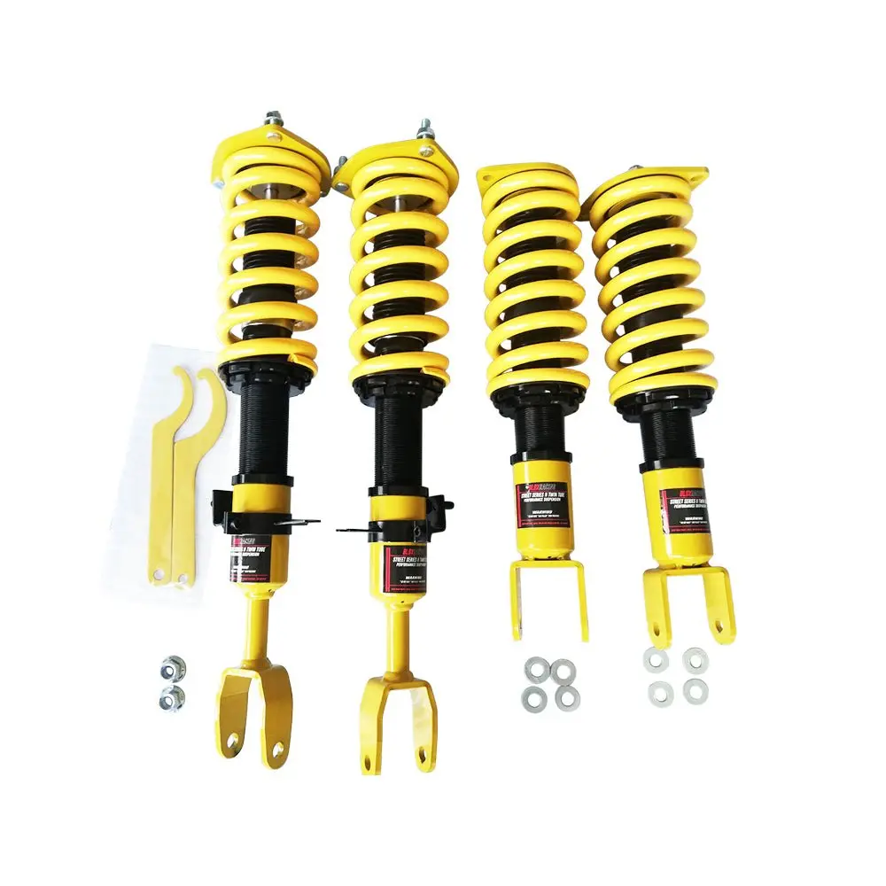 Blox Racing Non-Adjustable Damping Street Series Ii Coilovers - 03-08 Nissan G35/350Z - Bxss-02705 1