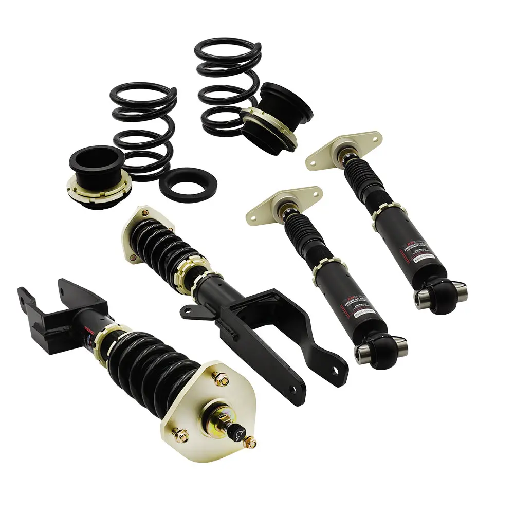 Blox Racing Plus Series Fully Adjustable Coilovers - 17-22 Tesla Model 3 Awd - Bxss-00601 1