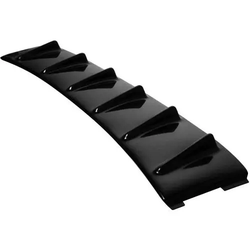 Blox Racing 08+ Mitsubishi Lancer Evox Vortex Generator - Abs Black - Bxpp-26004 1