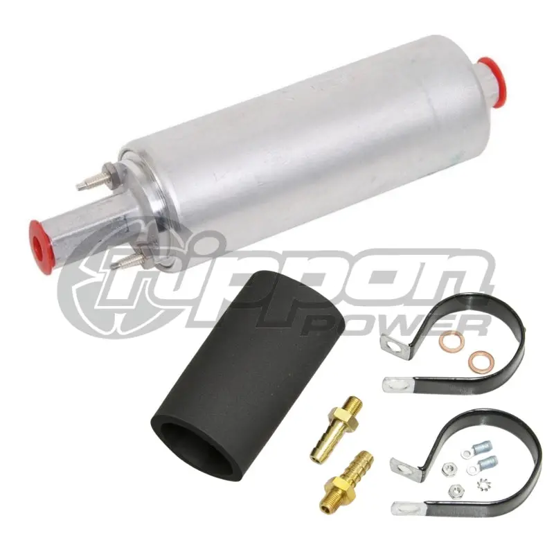 Walbro Inline External 255Lph Fuel Pump Kit - Gsl392 + 400-939 1
