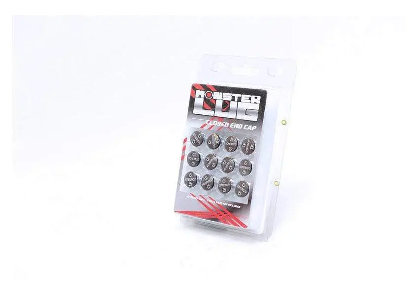 Monster Lug Nut Plastic Caps 20Pcs - M14x1.50 - Satin Silver - 33007Ss 1