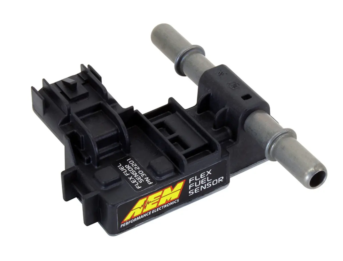 Aem Ethanol Content Flex Fuel Sensor W/ Barbed Fittings Kit - 30-2200 1