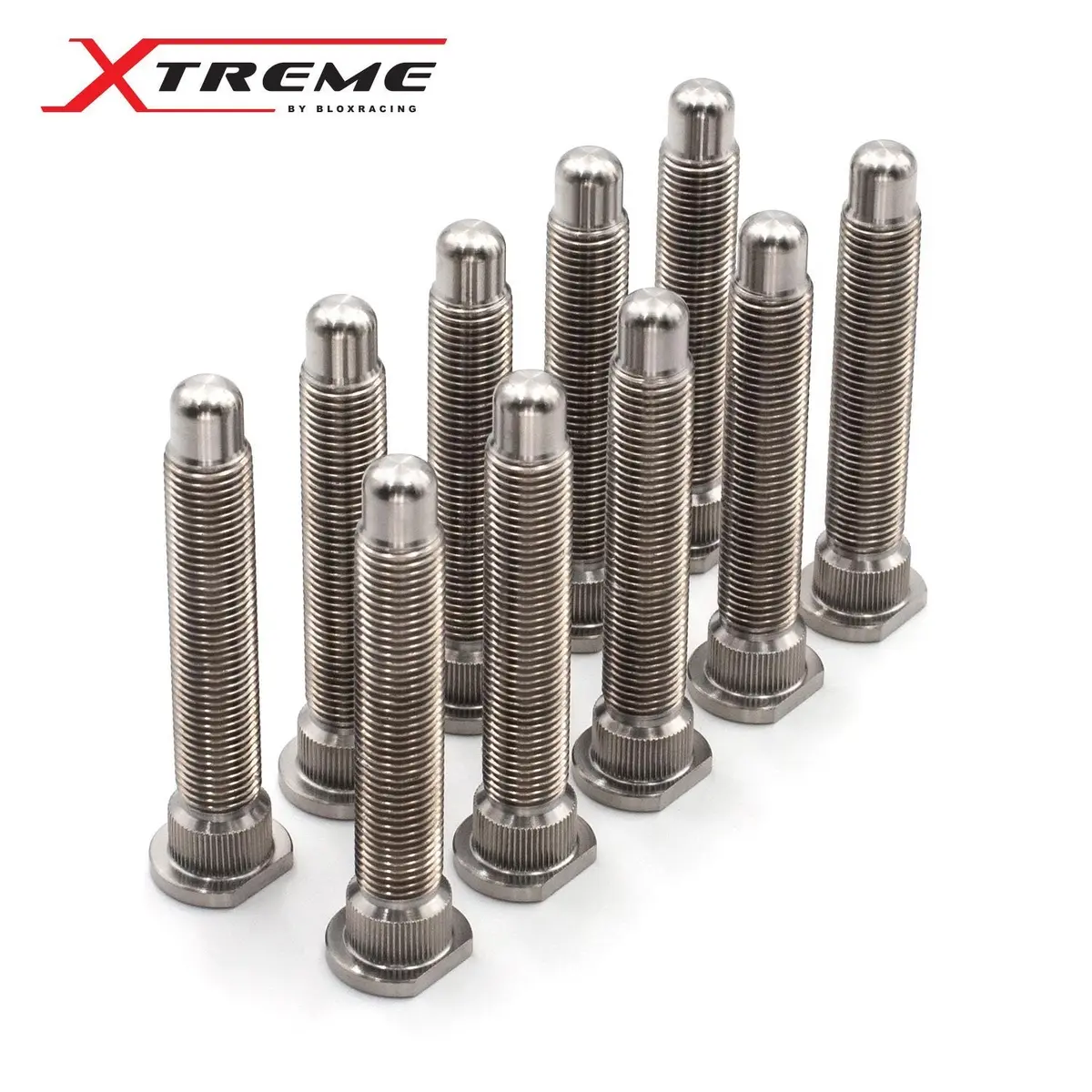 Blox Racing Subaru Xtreme Titanium Wheel Studs 12X1.25Mm - Set Of 10 - Bxac-00181 1