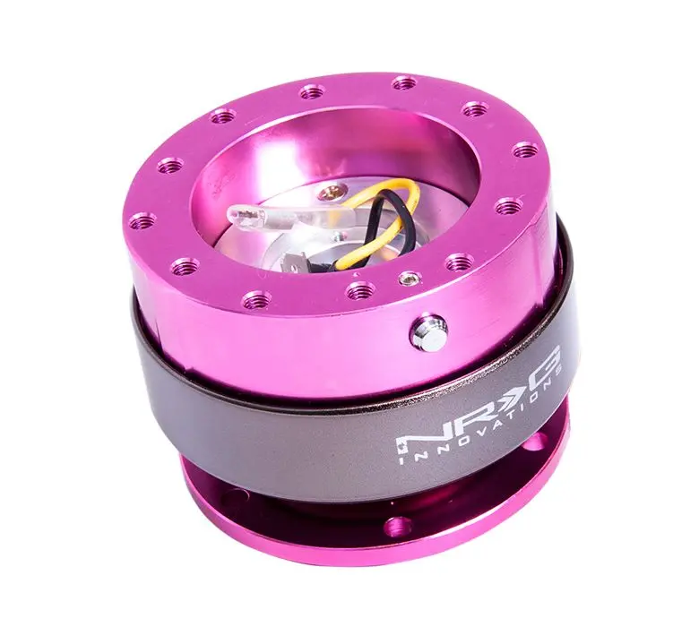 Nrg Quick Release 2.0 - Pink Body/Titanium Chrome Ring - Srk-200Pk 1