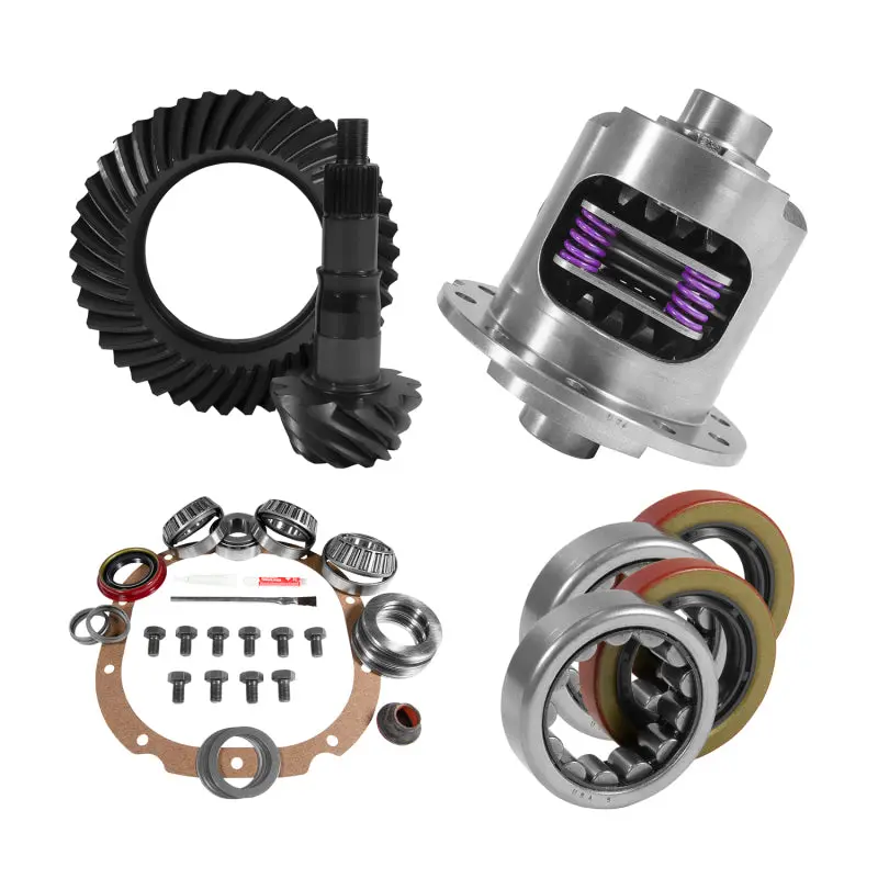 Yukon 8.8″ Ford Rear Differential Ring & Pinion Kit – 3.31 Ratio, 28-Spline Positraction With Bearings 1