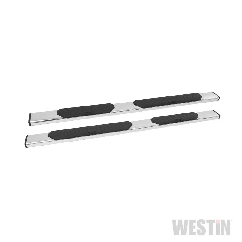 Westin R5 Nerf Step Bars – Stainless Steel Finish For 2005–2018 Toyota Tacoma Double Cab 1