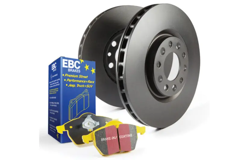 Ebc Yellowstuff High-Performance Brake Pad & Rk Rotor Kit For Nissan S13 Silvia/Skyline 1