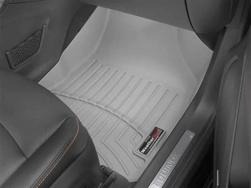 Weathertech 22+ Toyota Tundra Front Floor Liner - Grey (Crew Max - Double Cab) 1