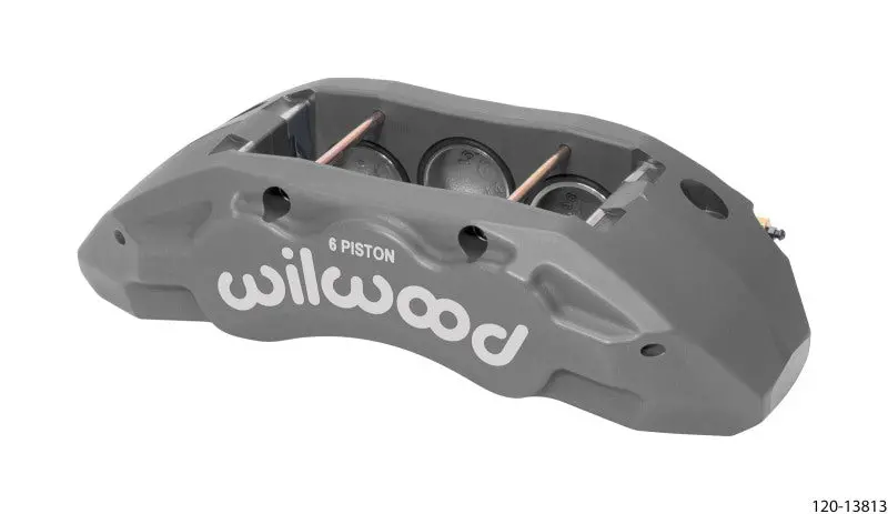 Wilwood Tx6R Single-Piston Caliper — Right-Hand Mount, Clear Anodized, 1.5" Rotor Compatible 1