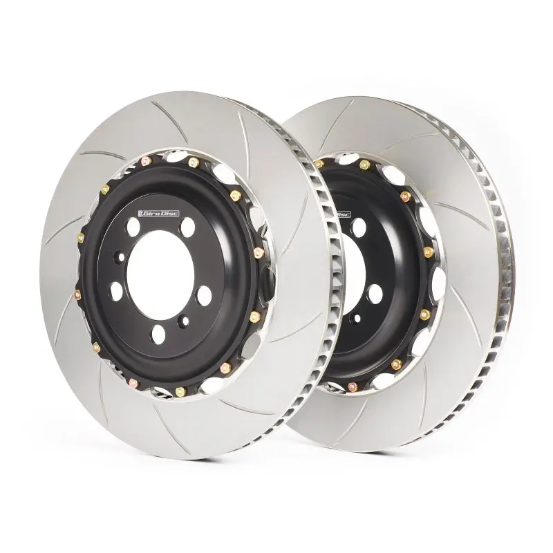Girodisc Slotted Front Brake Rotors – For 2008–2016 Audi S4/S5 (B8 Platform) 1