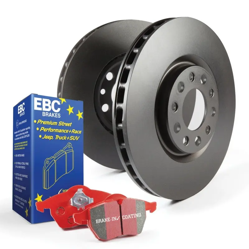 Ebc Redstuff Brake Pad & Rk Rotor Kit – High-Performance Street And Track Package 1