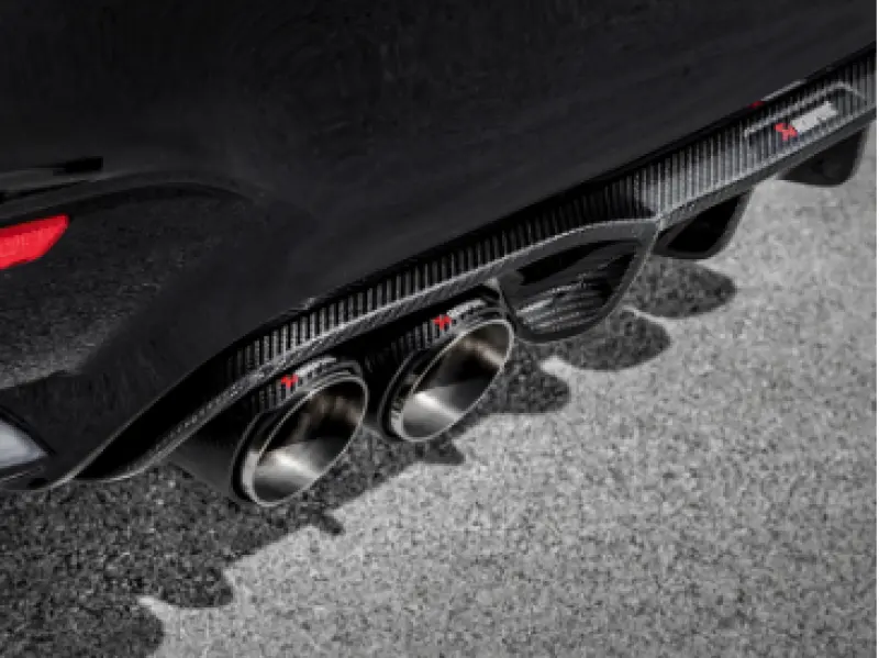 Akrapovic High-Gloss Carbon Fiber Rear Diffuser For 2014–2017 Bmw M3 (F80) 1