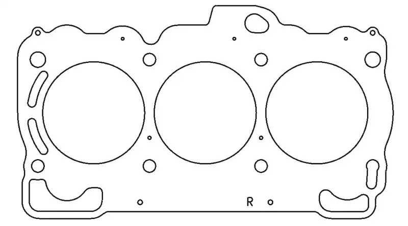 Cometic Mls Head Gasket For Subaru Ez30 Flat-6 3.0L – 90Mm Bore, 0.040" Thickness (Right Side) 1