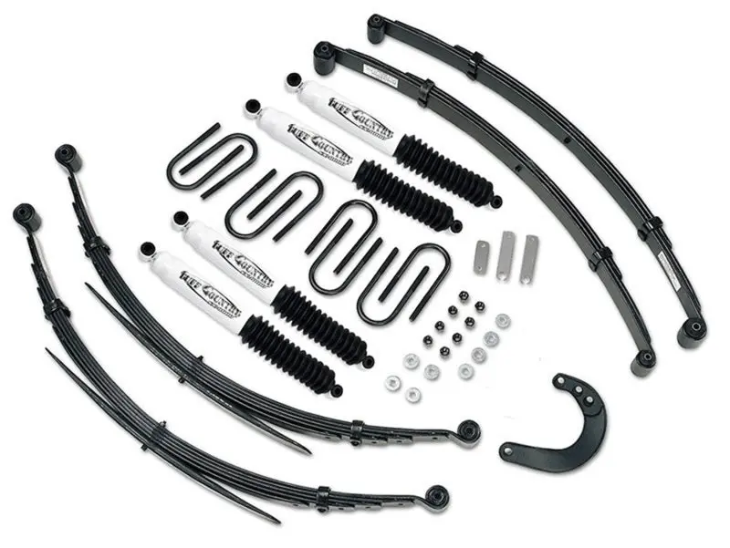 Tuff Country 4-Inch Heavy-Duty Lift Kit For 1973–1987 Chevrolet Suburban 3/4-Ton 4×4 – Includes Sx8000 52-Inch Rear Leaf Springs 1