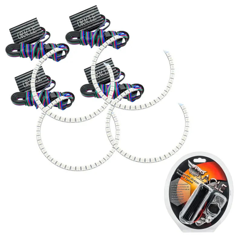 Oracle Colorshift Halo Lighting Kit For 2011–2013 Jeep Grand Cherokee – Rgb Led Accent Rings 1