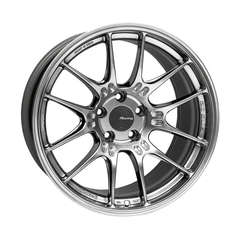 Enkei Gtc02 Forged Alloy Wheel – 18X9.5", 5X114.3 Pcd, +15Mm Offset, 75Mm Center Bore, Hyper Silver 1
