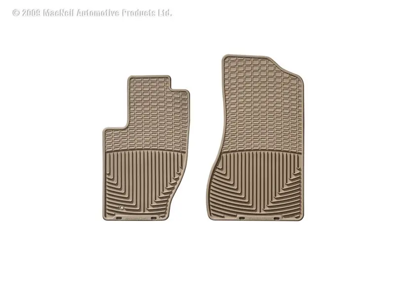 Weathertech Front Floor Liners – Tan Rubber Mats For 1999–2004 Jeep Grand Cherokee 1