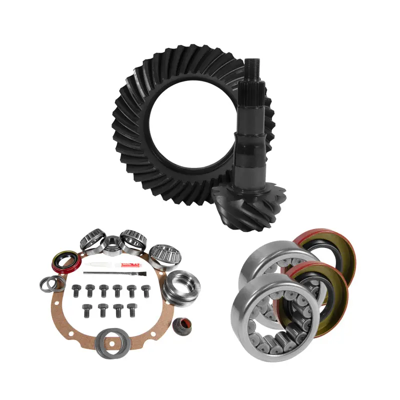 Yukon Gear & Axle 8.8" Ford Rear Ring & Pinion Kit – 3.55 Ratio With 2.99" Od Bearings & Seals 1