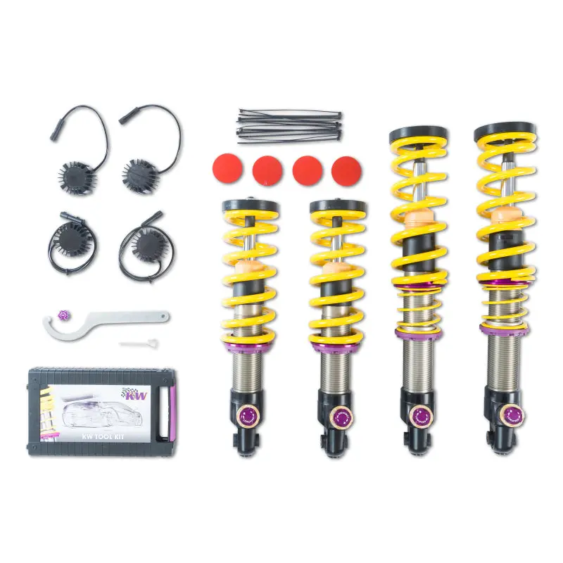 Kw V4 Coilover Kit – Adaptive Suspension System With Esc Modules For 2018+ Mercedes-Amg Gt R Coupe 1