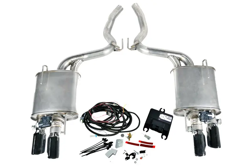 Roush Active Exhaust Upgrade Kit – For 2015–2017 Ford Mustang (Requires Pre-Installed Active-Ready Exhaust System) 1