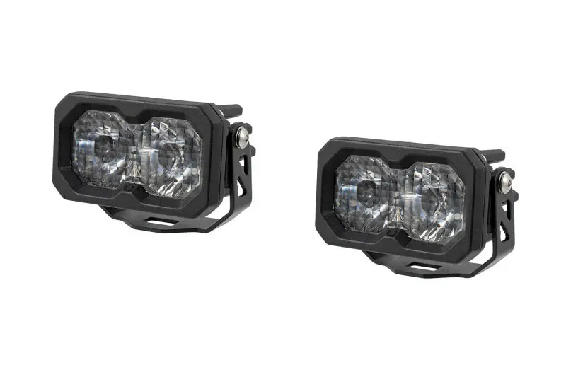 Diode Dynamics C2 2.0 Pro Driving Lights – Sae-Certified White Abl Pair, 2.0" Round 1
