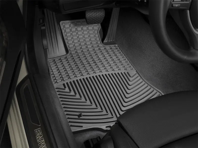 Weathertech Front Floor Liners For 2014+ Nissan Rogue (Including Hybrid) – Heavy-Duty Rubber, Black 1