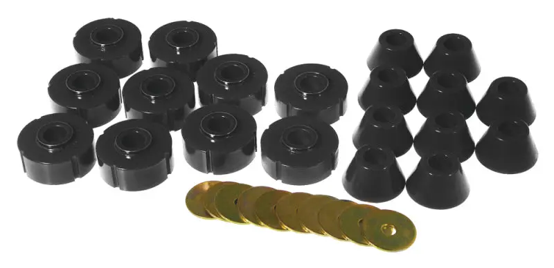 Prothane Black Body Mount Kit For 1978–1980 Chevy K10 Blazer 1
