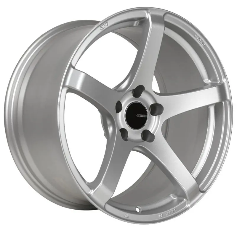 Enkei Kojin 18X8.5 42Mm Offset 5X112 Bolt Pattern 72.6Mm Bore Dia Matte Silver Wheel 1