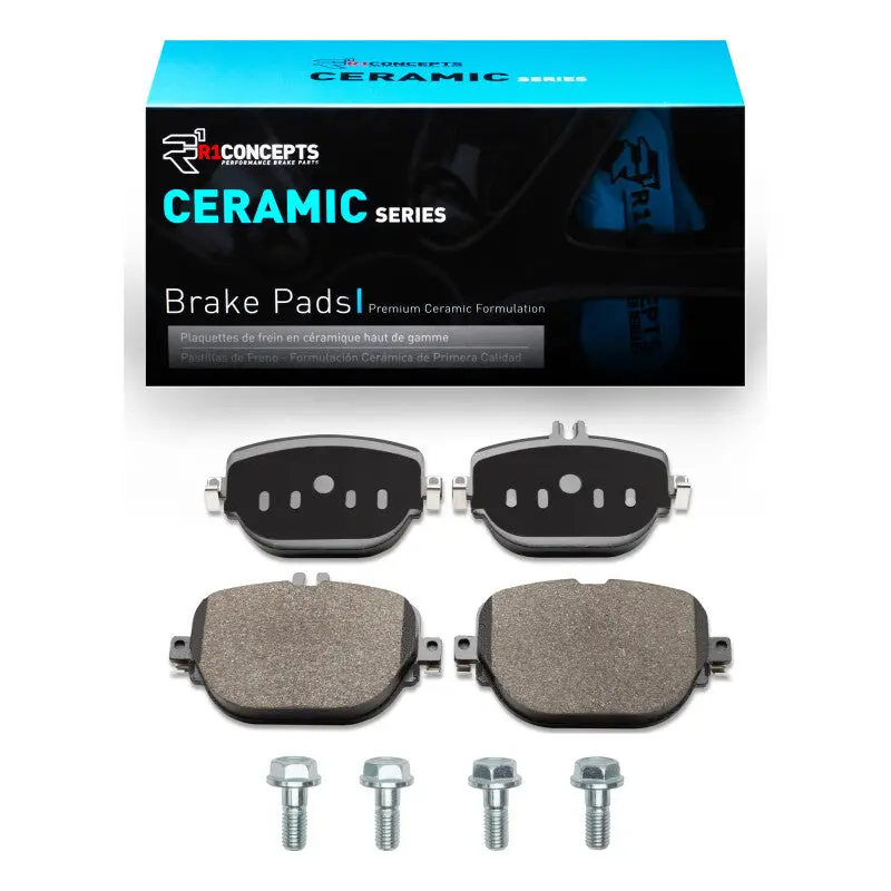 R1 Ceramic Brake Pad & Hardware Kit For Rear Axle – 2017–2025 Mercedes-Benz E63 Amg S 1