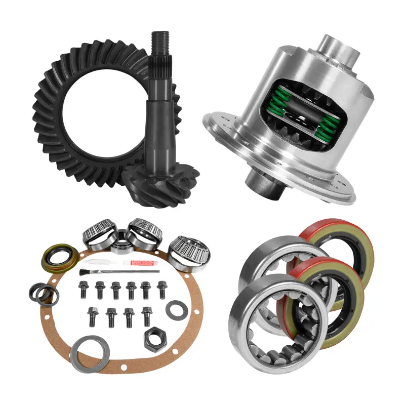 Yukon 8.25" Chy Rear Ring And Pinion Kit – 3.55 Ratio With Positraction & 1.618" Id Bearings 1