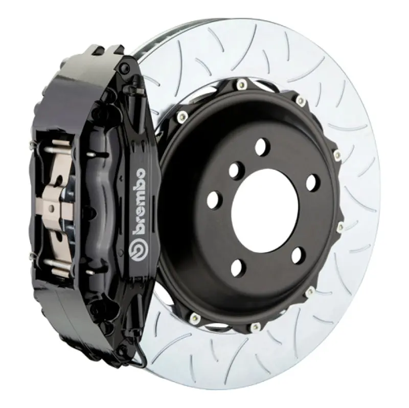 Brembo 89-94 Carrera/90-94 Carrera Fr Gt Bbk 4 Pist Cast 2Pc 355X32 2Pc Rotor Slotted Type3-Black 1