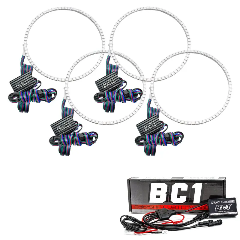 Oracle Colorshift Halo Lighting Kit With Bc1 Controller For 2006–2011 Buick Lucerne 1