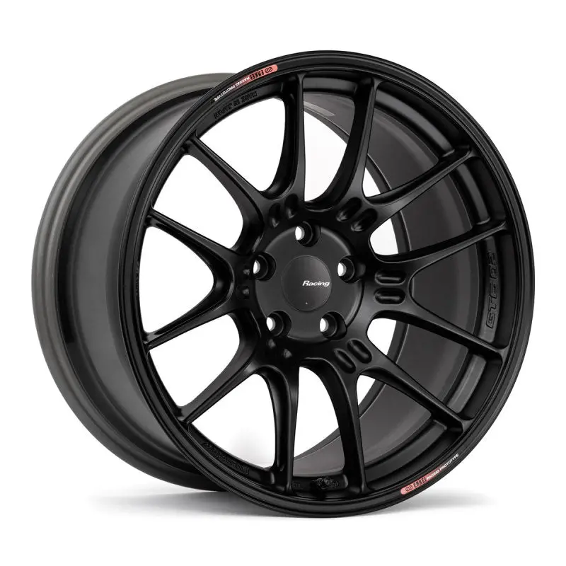 Enkei Gtc02 Matte Black Alloy Wheel – 18X8.5", 5X112, +43Mm Offset, 66.5Mm Centerbore 1