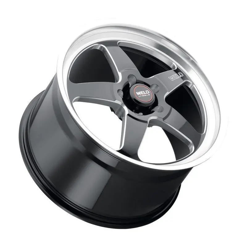 Weld S104 15X8 Ventura 5X114.3 Et00 Bs4.50 Gloss Blk Mil Dia 78.1 1