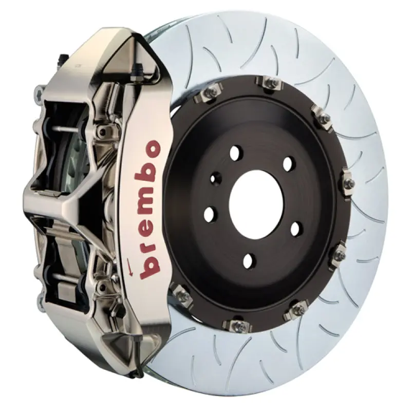 Brembo Gtr Big Brake Kit For 2011–2018 Porsche Cayenne: 6-Piston Calipers, 405X34Mm Two-Piece Slotted Rotors 1