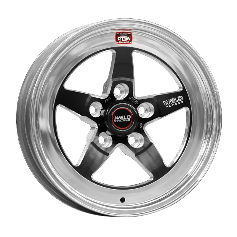 Weld S71 15X10.33 / 5X4.75 Bp / 5.5In. Bs Black Wheel (Low Pad) - Non-Beadlock 1