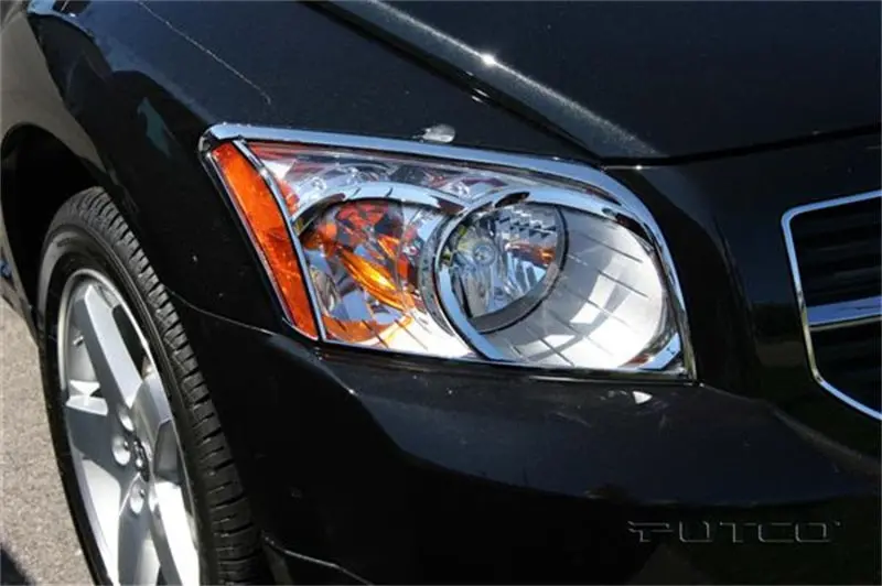 Putco Headlamp Overlay And Ring Kit For 2007–2010 Dodge Caliber 1