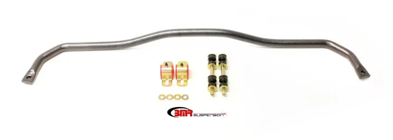Bmr Front Sway Bar Kit For 1967–1969 First-Gen F-Body – 1.25In Hollow Bar With Bushings, Black Hammertone Finish 1