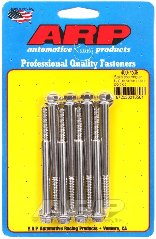 Arp Stainless Steel Center-Bolted Valve Cover Bolt Kit — Precision-Machined For Secure, Leak-Free Sealing 1
