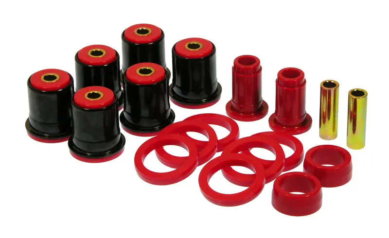 Prothane Red Rear Control Arm Bushings For 64 Gm Mid-Size Vehicles 1
