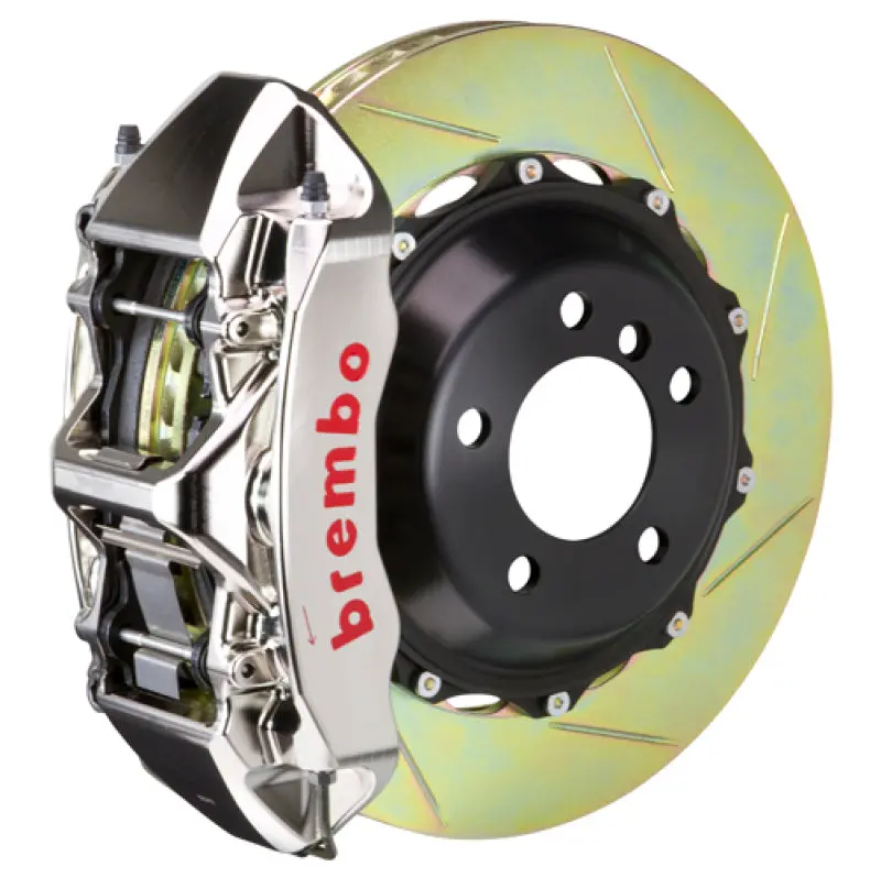 Brembo Gtr Front Big Brake Kit For Ferrari F430 Challenge – 380X32Mm Slotted Two-Piece Rotors, Type 1 Nickel Calipers 1