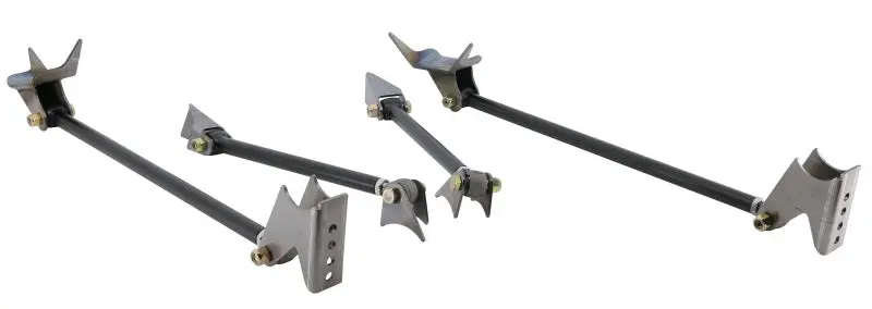 Ridetech Universal Triangulated 4-Link Kit – Black Powder-Coated Weld-In Chassis Suspension 1