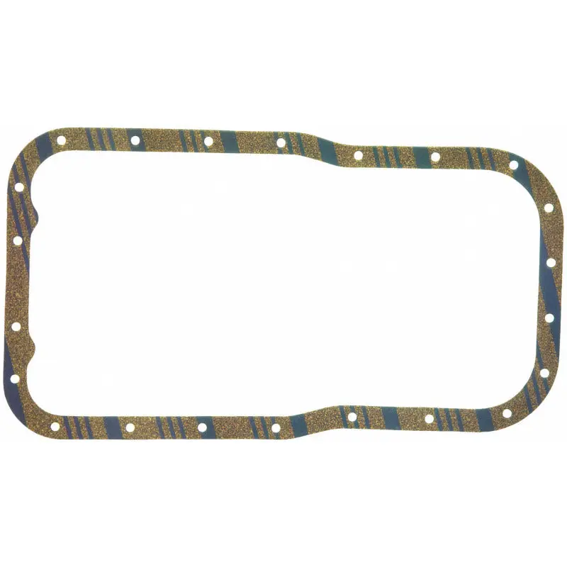 Fel-Pro Blue Stripe Cork-Rubber Oil Pan Gasket Set — Nissan D21 Os 20042 Engine Application 1