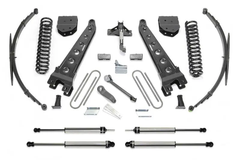 Fabtech 08-10 Ford F250 4Wd 10In Rad Arm Sys W/Coils & Dlss Shks 1