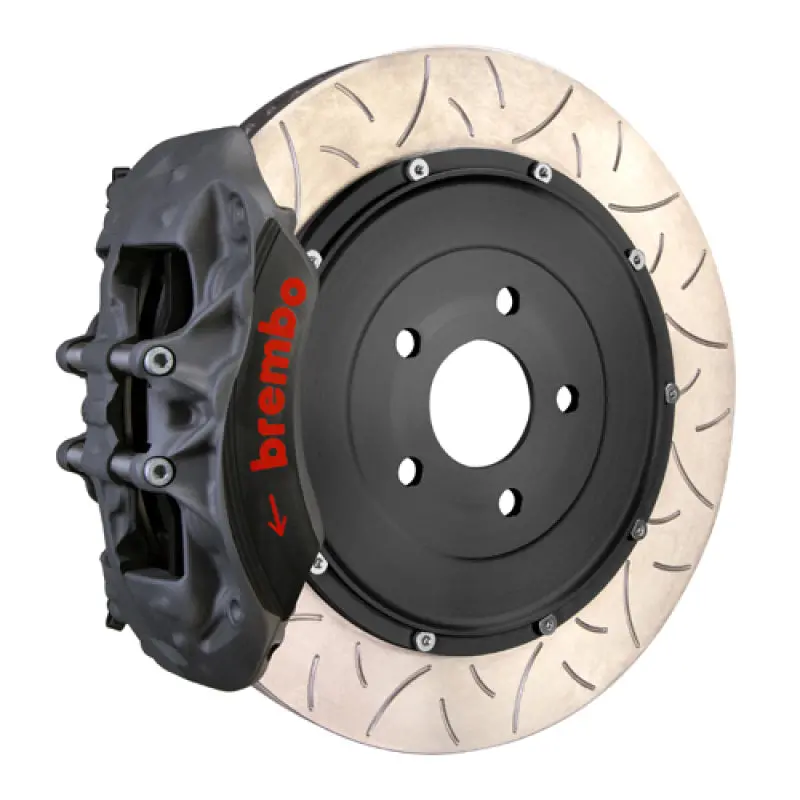 Brembo Front Big Brake Kit For 1997–2004 Corvette C5 – 6-Piston Forged Calipers, 380X35Mm Two-Piece Rotors, T3-Black Finish 1
